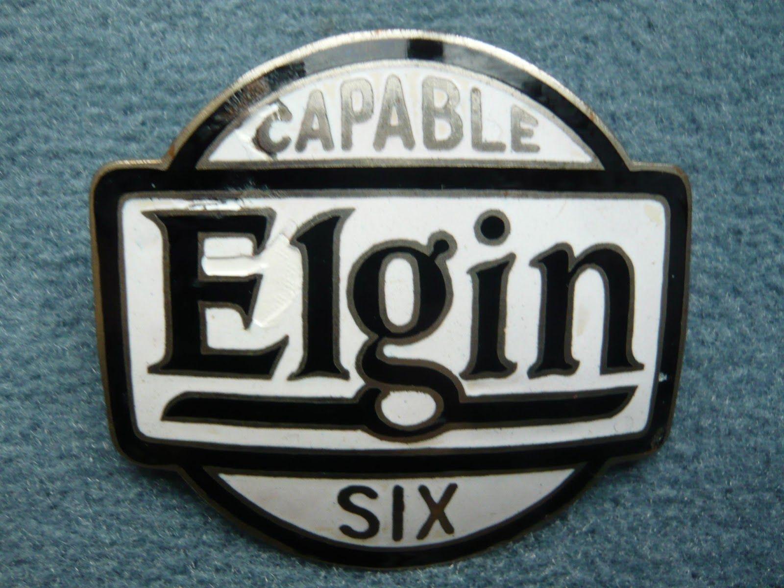 Vintage Automobile Manufacturer Company Logo - Elgin automobile badge. | Defunct company logos | Cars, Automobile ...