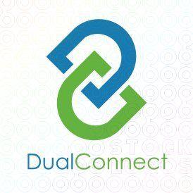 Dual Logo - Dual Connect logo. Logos. Logos, Connect logo, Logo design