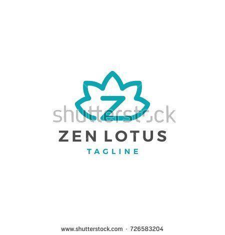 Zen Health Logo - zen lotus z letter logo icon template vector | line outline monoline ...