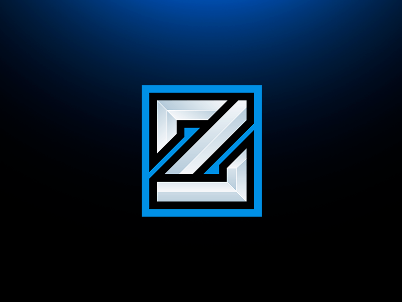 Blue Z Logo - Z eSports Logo by Santiago Fuentes | Dribbble | Dribbble