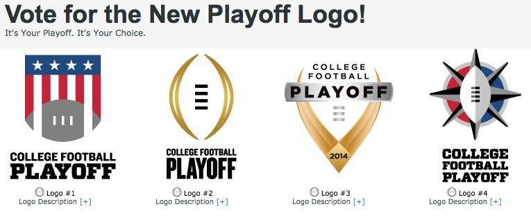College Football Logo - College Football Playoff having logo vote, with trophy intrigue ...