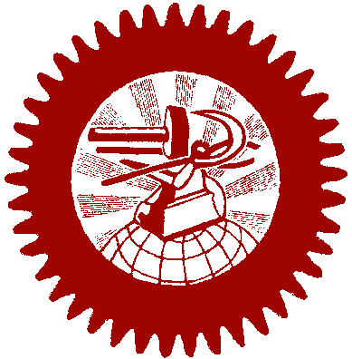 Red Open Circle Logo - Red International of Labor Unions (1922 logo).gif