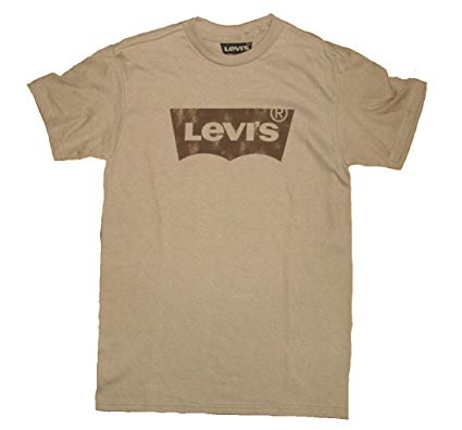 Sand Clothing Logo - Levi's Men's Crew Neck Short Sleeve Logo T-Shirt, Sand, Small ...