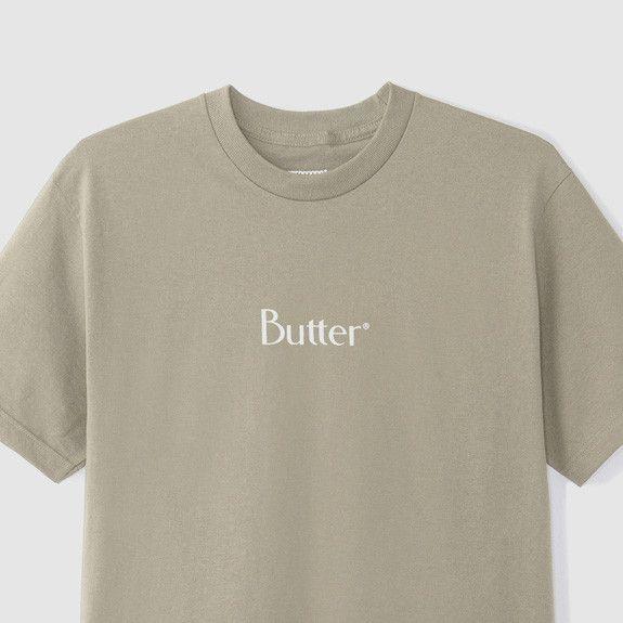 Sand Clothing Logo - Butter Goods Classic Logo T-Shirt Sand