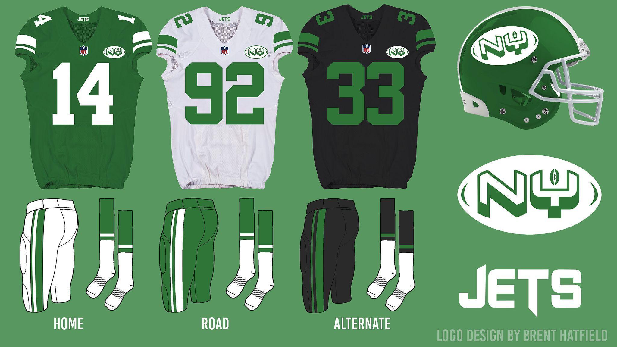 NY Jets Logo - Uni Watch delivers the winning entries for the New York Jets ...