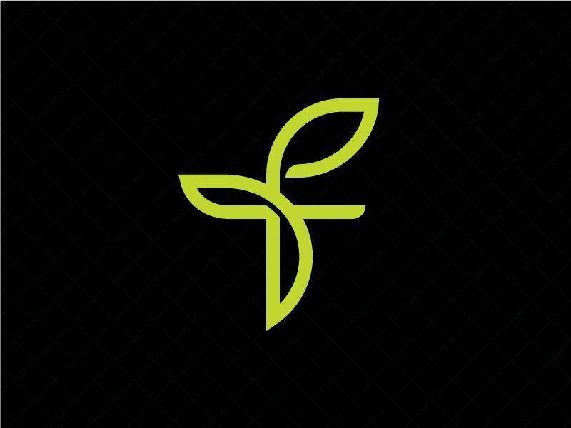 Letter F Logo - Green Letter F Logo