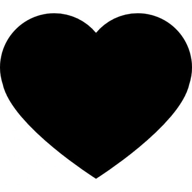 Black and White Heart Logo - Free White Heart Icon Png 297135 | Download White Heart Icon Png ...
