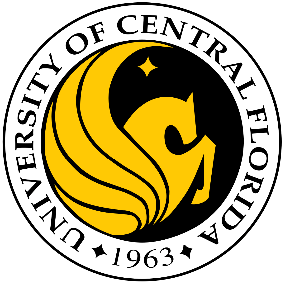 UCF Pegasus Logo - University of Central Florida