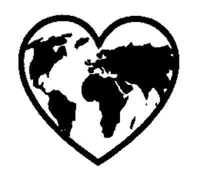 Black and White World Logo - The trouble with hearts | Johnson Banks