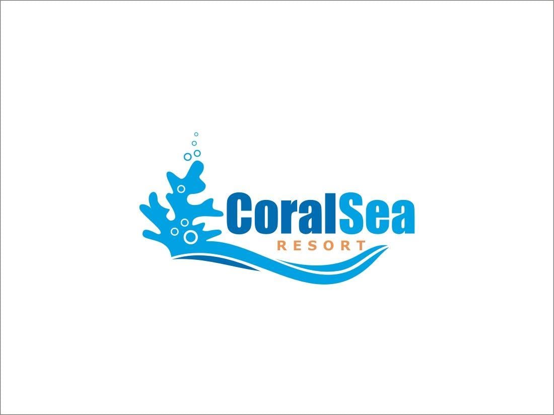 Coral Logo - Logo Design for Coral Sea Resort by DesignRAJU. Design