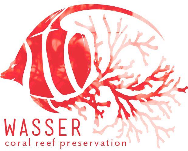 Coral Logo - Logo Design Project: Wasser Coral Reef Preservation on Behance