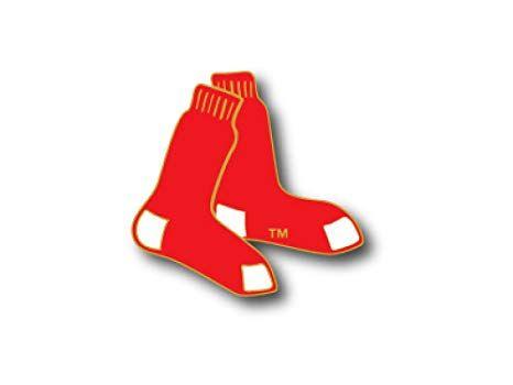 Red Socks Logo - Amazon.com : Boston Red Sox Sox Logo Pin : Sports Fan Socks