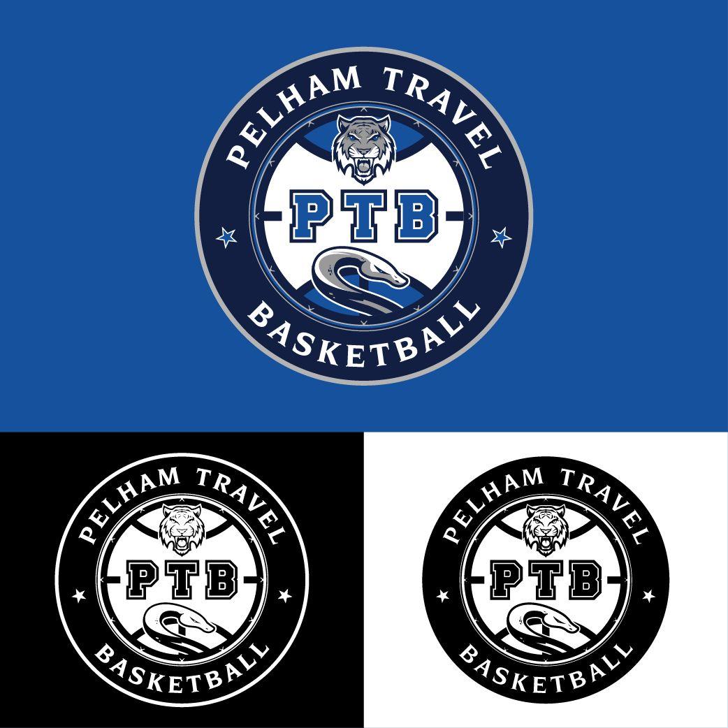 Modern Basketball Logo - Bold, Modern Logo Design For Pelham Travel Basketball And Or PTB