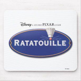 Ratatouille Logo - Ratatouille Logo Disney Mouse Pad