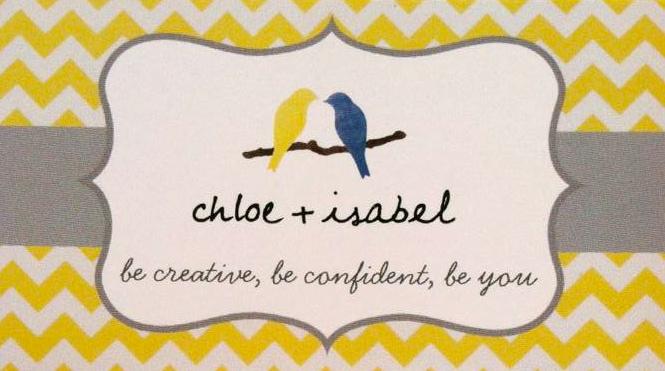 Chloe and Isabel Logo - Christmas in July Guide Among Moms