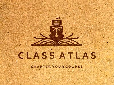 Orange Atlas Logo - Class Atlas Logo Design (WIP) by Dalius Stuoka | Dribbble | Dribbble