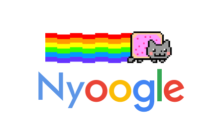 Custom Google Logo - Nyoogle - Custom Logo for Google - Chromebeat