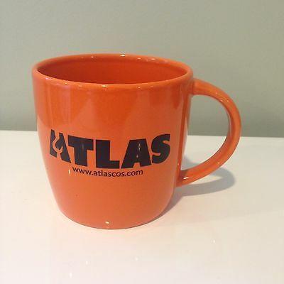 Orange Atlas Logo - ATLAS CONSTRUCTION LOGO Bright Orange Large Mug NWT Crane - $8.60 ...
