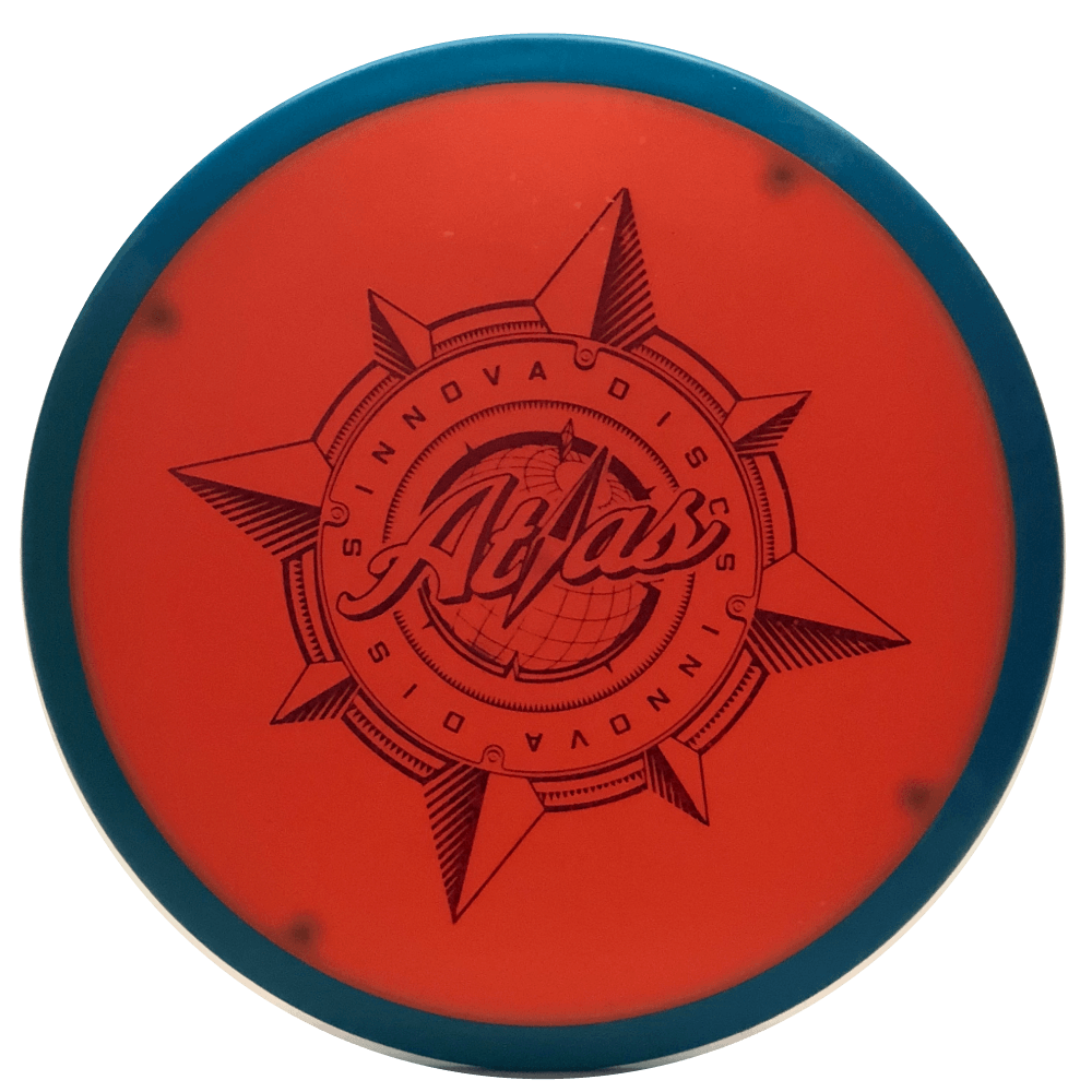 Orange Atlas Logo - Atlas XT Overmold Orange 172g | DiscShop NZ