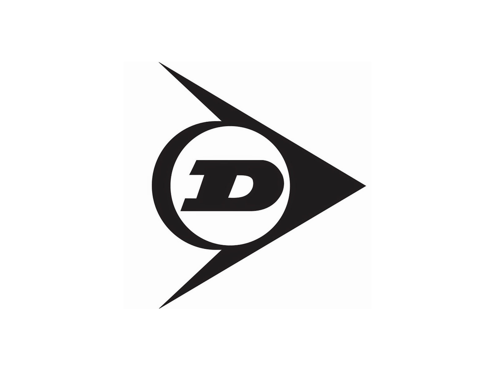 Black D Logo - Dunlop logo