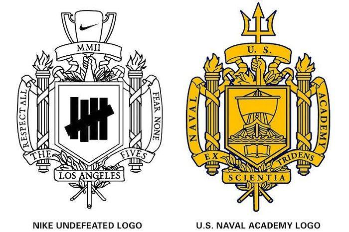 Nike Undefeated Logo - U.S. Naval Academy Asks Nike to Stop Using Logo Similar to School's ...