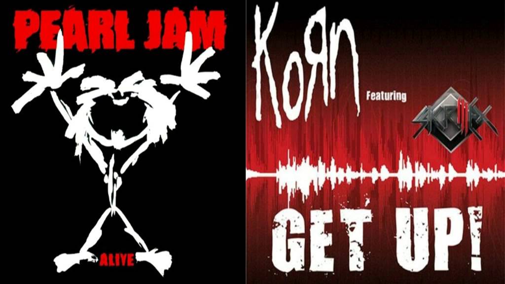 Pearl Jam Alive Logo - Pearl Jam x Korn & Skrillex - Get Up! & Alive - YouTube