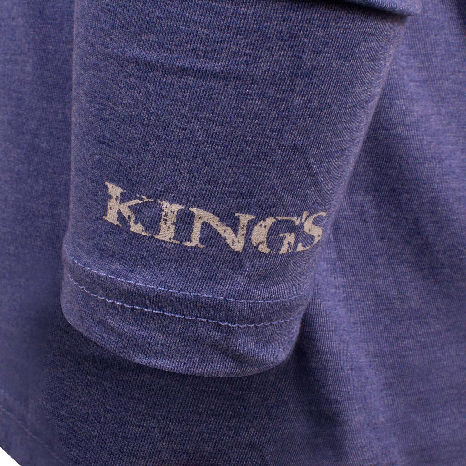 Kings Camo Logo - King's Triblend Long Sleeve Crew. King's Camo