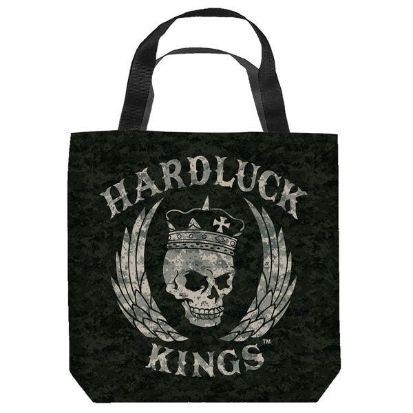 Kings Camo Logo - Hardluck Kings Camo Logo Tote Bag | TeeShirtPalace