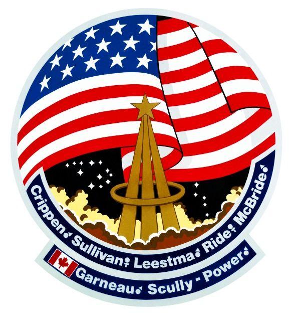NASA U.S.A. Logo - Space Shuttle Mission Patches