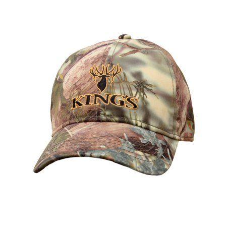 Kings Camo Logo - King's Camo Hunter Series Embroidered Logo Hat Mountain Shadow Men's ...