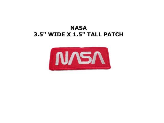 NASA U.S.A. Logo - NASA Worm Logo Original AB Emblem Space Program Patch Made in USA | eBay