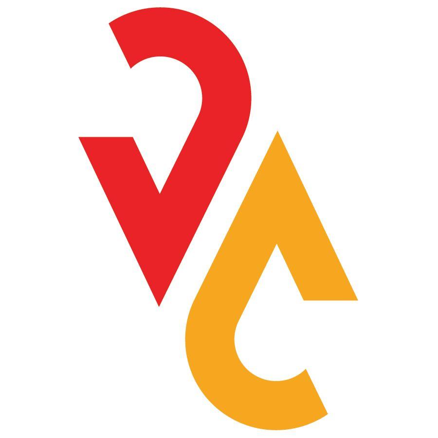 Red and Yellow Line Logo - Gardner Design - VisTerra Energy management logo design. Thick ...