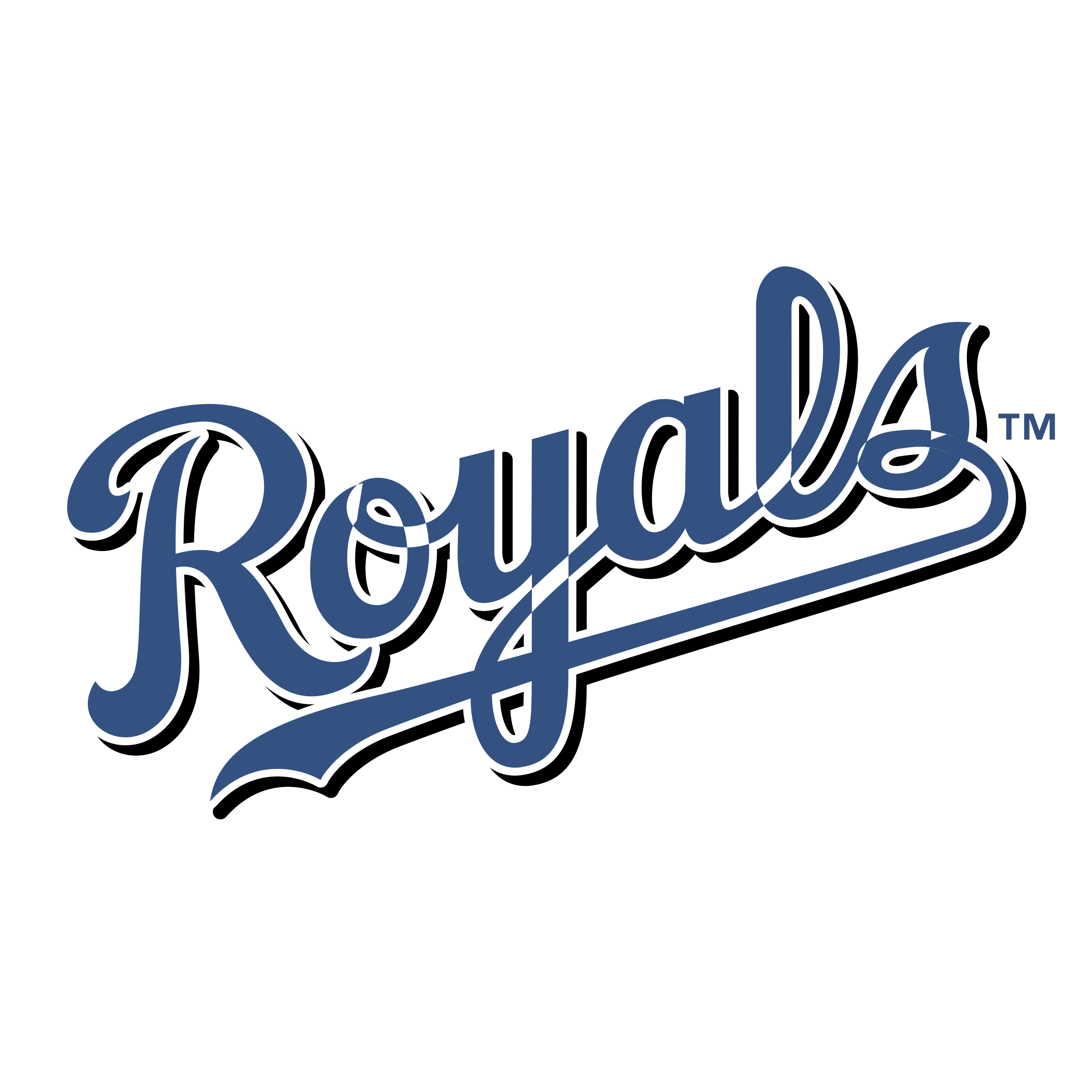 Transparent Royals Logo - Kansas City Royals 6 Logo SVG Vector & PNG Transparent - Vector Logo ...