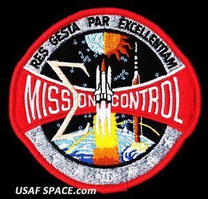 NASA U.S.A. Logo - AUTHENTIC NASA CONTROL Emblem SPACE PATCH -MADE