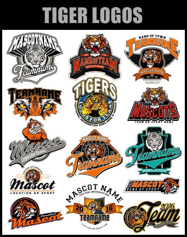tigers basketball logo wordmark