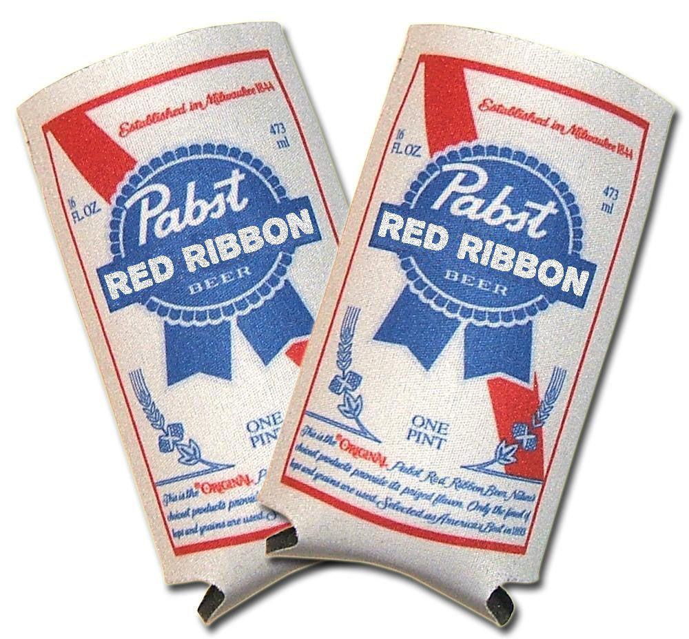 Blue and Red Ribbon Logo - Pabst Red Ribbon Beer