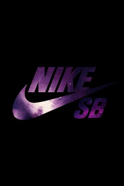 Purple Galaxy Logo - Galaxy Nike logo shared by Jessica on We Heart It