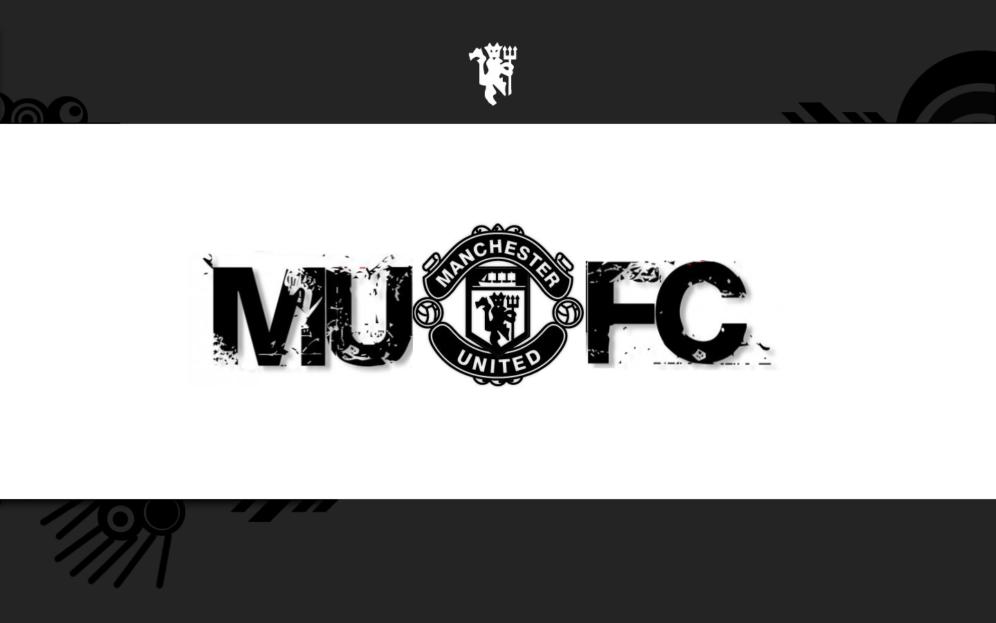 United White Logo - Manchester United Logo (15) | Manchester United Wallpaper