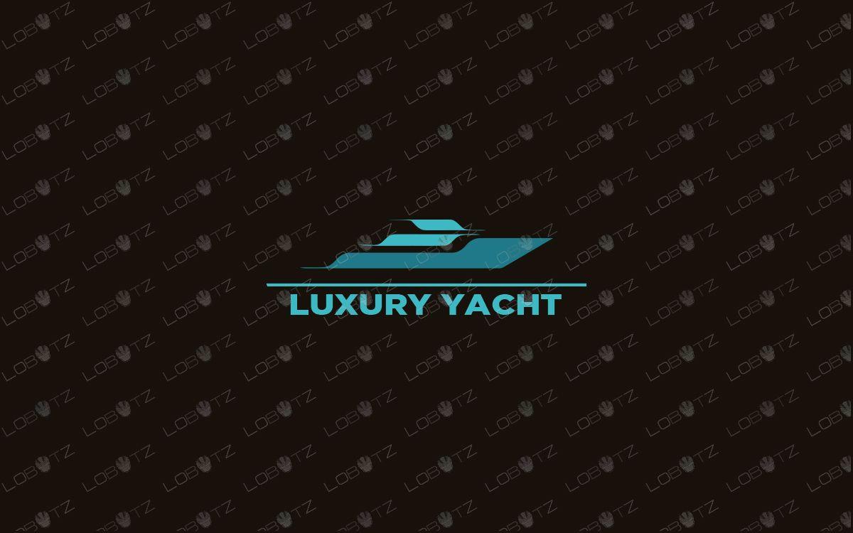 Luxury Yacht Logo - Luxury Yacht Logo For Sale | Travel & Tourism Logo - Lobotz