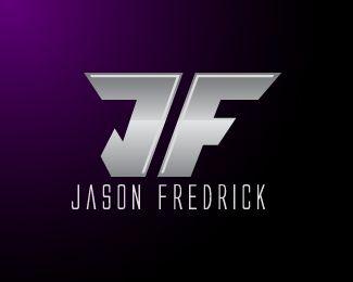 Metallic Colored Logo - Jason Fredrick Logo design and abstract design logo