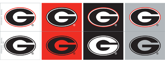 UGA G Logo - Brand New: One Dog to Rule Them All