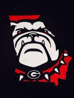 Georgia Bulldogs Logo - georgia bulldogs | Georgia Bulldogs Secondary Logo - NCAA Division I ...