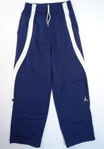 Dark Blue Jordan Logo - Nike Jordan Jumpman Dark Blue & White Basketball Track Pants Mens ...