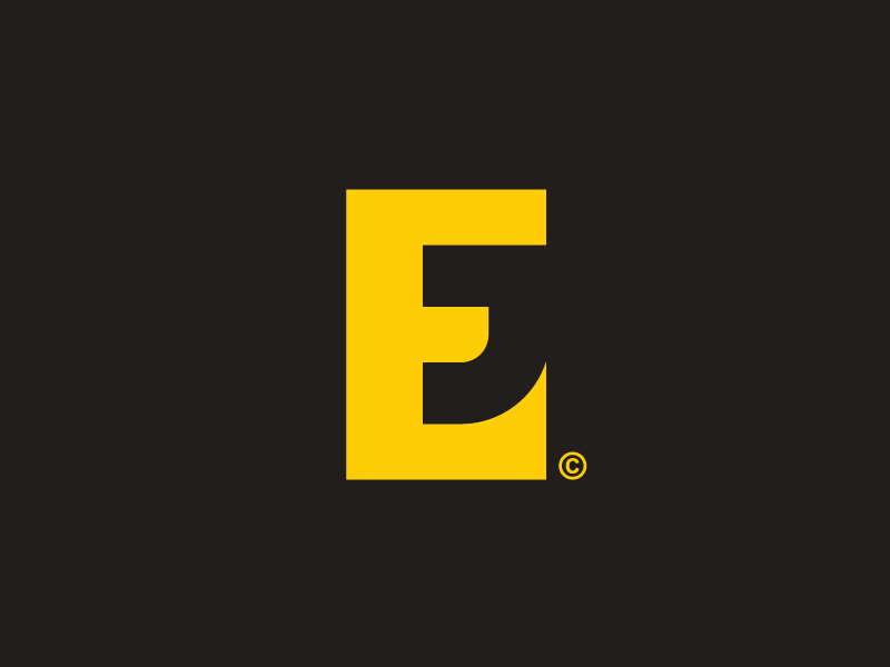 Yellow E Logo - Logo (JE monogram)