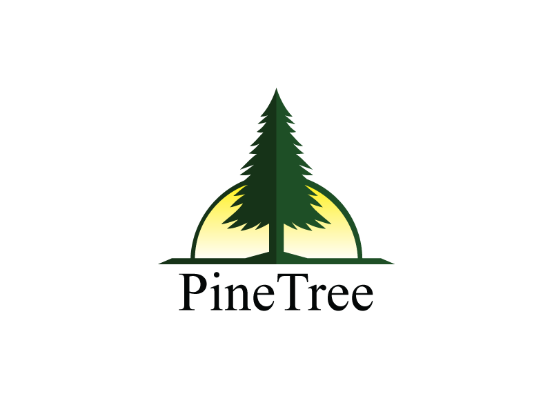 Evergreen Tree Logo - Pine Tree Logo Template by Heavtryq | Dribbble | Dribbble