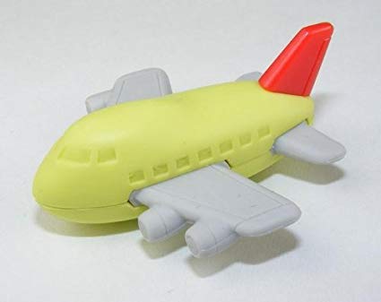 Red and Yellow Plane Logo - Amazon.com: Airplane Japanese Erasers. 2 Pack. Yellow Plane Red Tail ...