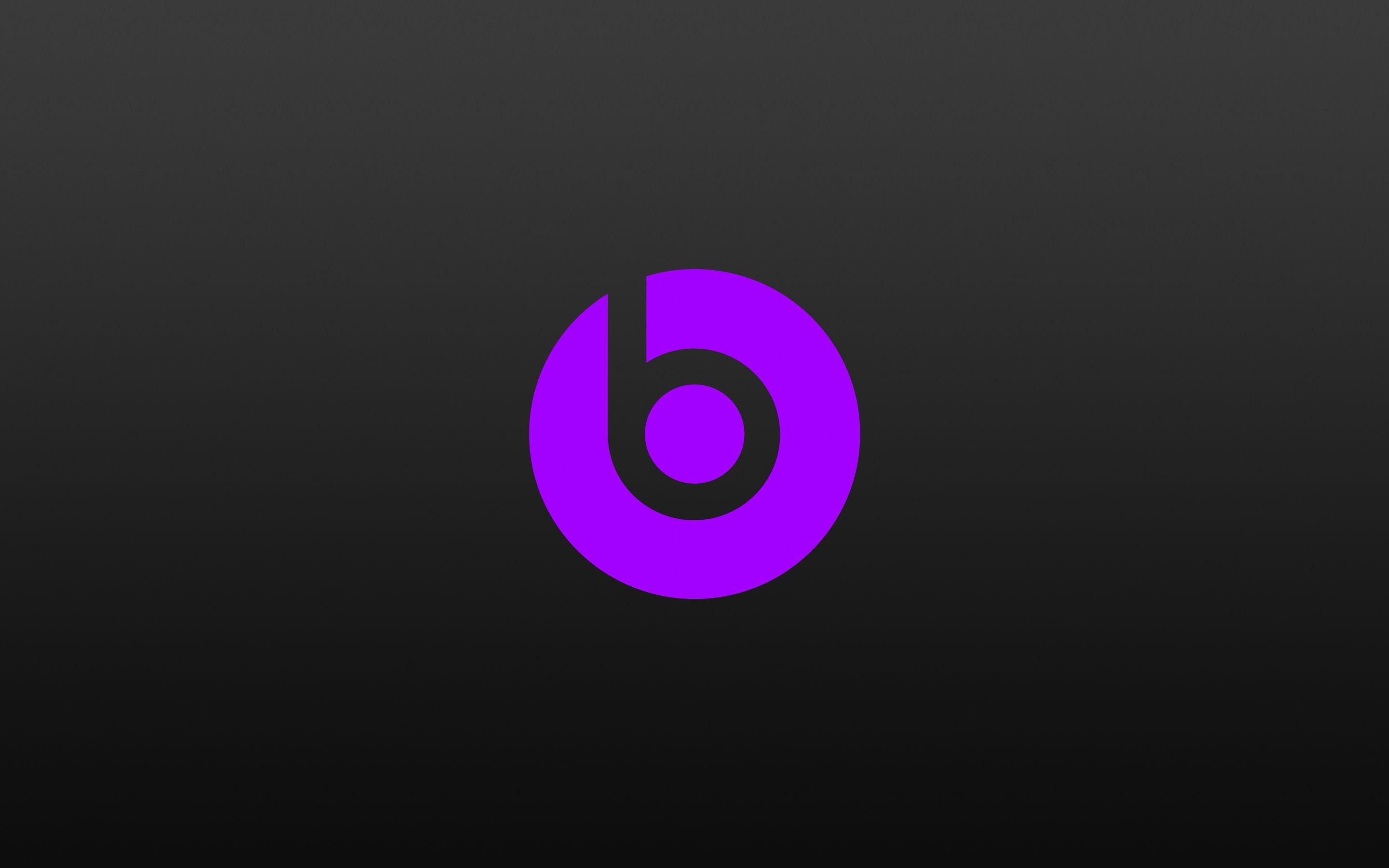 Purple Beats Logo - image about dr.dre. See more about beats