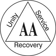 Unity Service Recovery Logo - Our Three Legacies are Recovery, Unity and Service