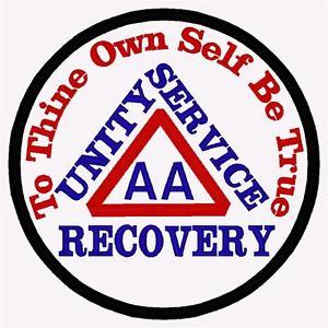 Unity Service Recovery Logo - AA BIKER PATCH UNITY SERVICE RECOVERY TO THINE OWN SELF BE TRUE ...