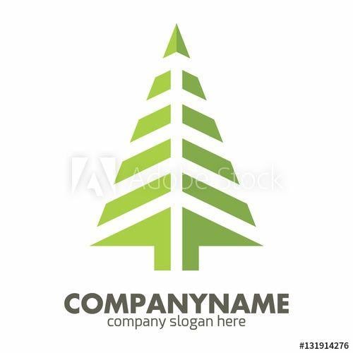 Pine Tree Logo - Pine Tree logo icon vector template this stock vector